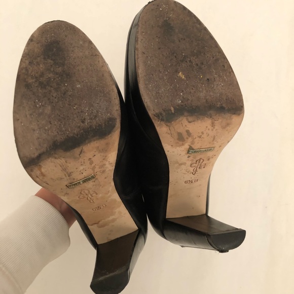 SOLD Cole Haan Leather Stilettos in Black EUC 6.5 - Picture 3 of 7